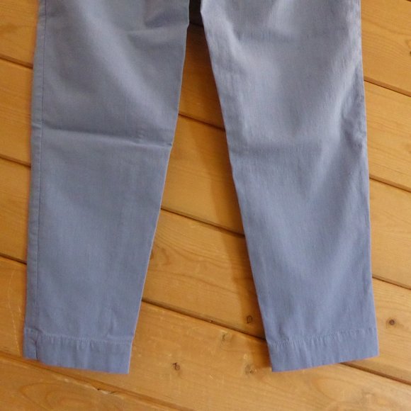 Soft Surroundings Pastel Blue Waistband Pull On Casual Ankle Pants 29228 S - Picture 9 of 11